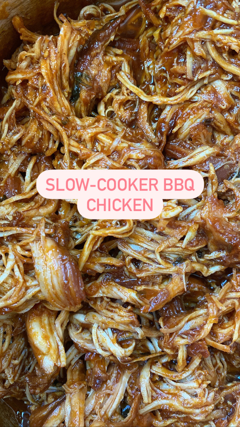 Slow-Cooker Shredded BBQ Chicken