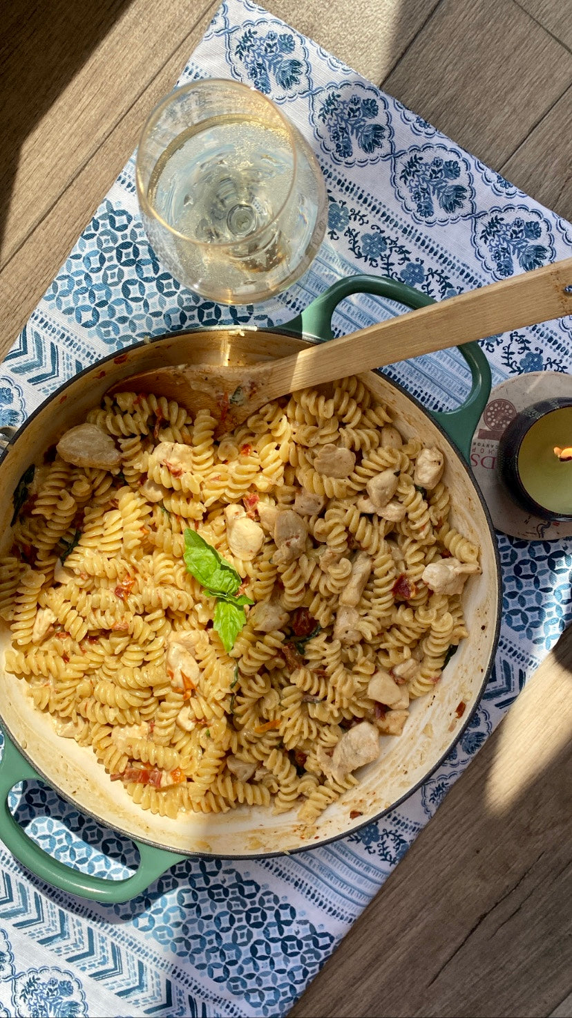 One-Pot Tuscan Chicken Pasta